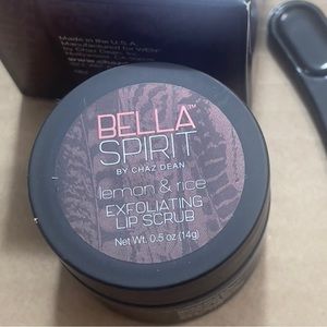 WEN Bella Spirit Lemon and Rice Gentle Exfoliating Lip Scrub 0.5 ounces New